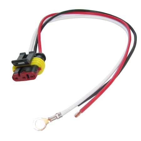 Optronics 3-Wire Straight Weathertight Pigtail A45PMB